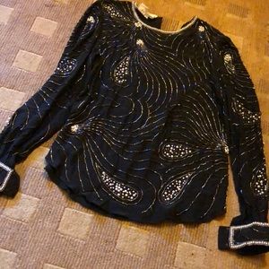 Vintage beaded top!
